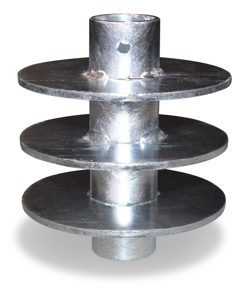 Drum f/cable winch 0,37/0,55 for tube  1"